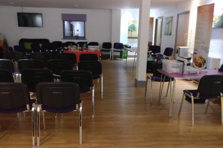 Hire the Foyer for training days, community groups or parties